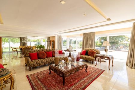 Sala de casa de condomínio para alugar com 7 quartos, 940m² em Cavalhada, Porto Alegre