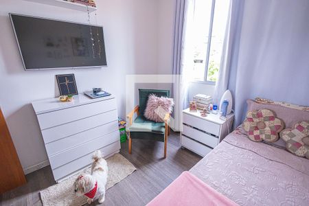 quarto 1 de apartamento para alugar com 3 quartos, 76m² em Rio Branco, Belo Horizonte