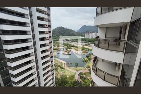 Vista da Varanda de apartamento para alugar com 2 quartos, 86m² em Barra da Tijuca, Rio de Janeiro