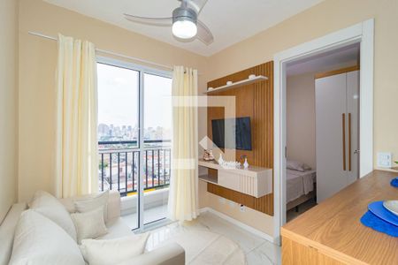 Sala de apartamento para alugar com 2 quartos, 37m² em Mooca, São Paulo