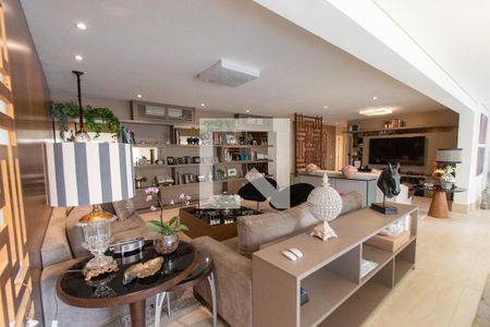 Sala de apartamento para alugar com 3 quartos, 271m² em Chácara Klabin, São Paulo