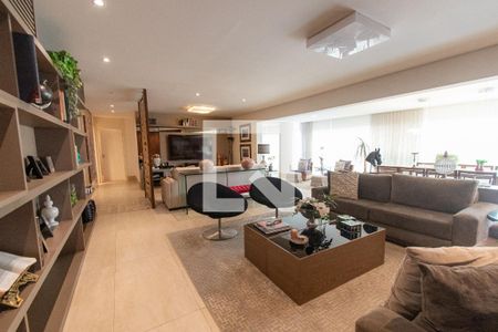 Sala de apartamento para alugar com 3 quartos, 271m² em Chácara Klabin, São Paulo