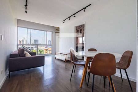 Sala/Cozinha de apartamento para alugar com 1 quarto, 60m² em Pinheiros, São Paulo