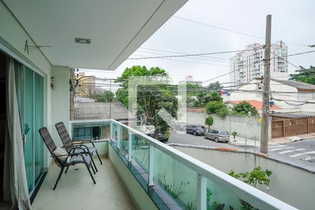 Varanda da Sala de casa para alugar com 3 quartos, 249m² em Vila Angelina, São Bernardo do Campo