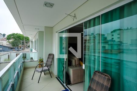 Varanda da Sala de casa para alugar com 3 quartos, 249m² em Vila Angelina, São Bernardo do Campo