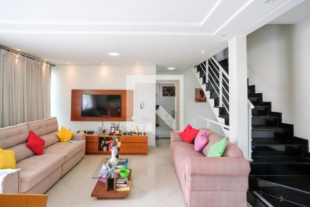 Sala de casa para alugar com 3 quartos, 249m² em Vila Angelina, São Bernardo do Campo