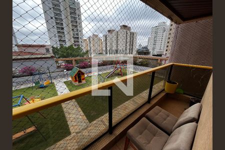Varanda da Sala de apartamento para alugar com 4 quartos, 142m² em Santana, São Paulo