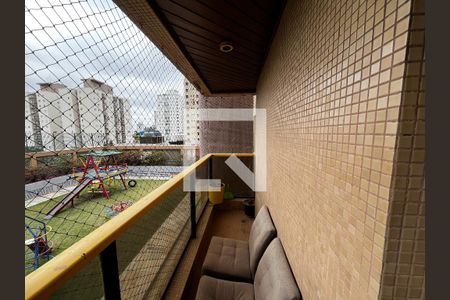 Varanda da Sala de apartamento para alugar com 4 quartos, 142m² em Santana, São Paulo