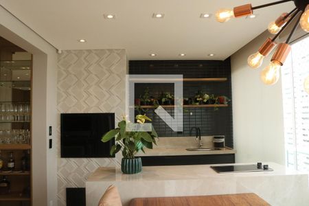 Varanda de apartamento à venda com 3 quartos, 134m² em Vila Anastácio, São Paulo