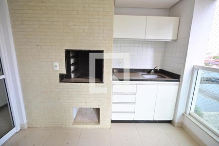 Varanda gourmet de apartamento para alugar com 3 quartos, 100m² em Residencial Eldorado, Goiânia