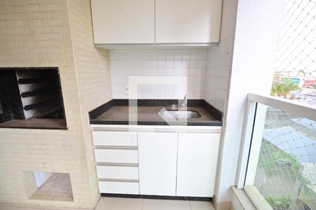 Varanda gourmet de apartamento para alugar com 3 quartos, 100m² em Residencial Eldorado, Goiânia