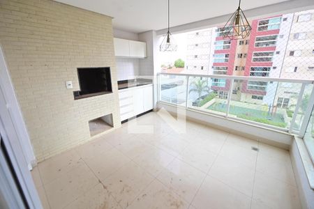 Varanda gourmet de apartamento para alugar com 3 quartos, 100m² em Residencial Eldorado, Goiânia