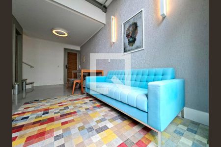 Sala de apartamento para alugar com 1 quarto, 60m² em Vila Olímpia, São Paulo