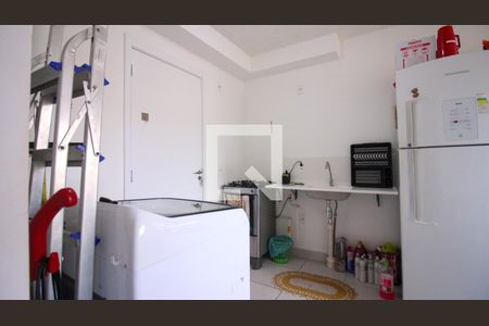 Sala/Cozinha de apartamento à venda com 2 quartos, 32m² em Vila Graciosa, São Paulo