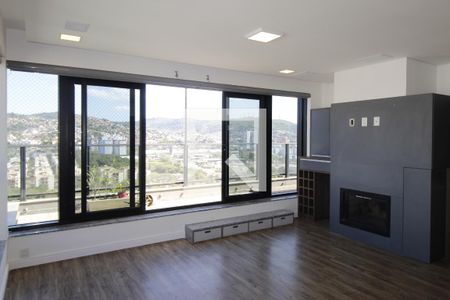 Sala de apartamento à venda com 2 quartos, 128m² em Jardim do Salso, Porto Alegre