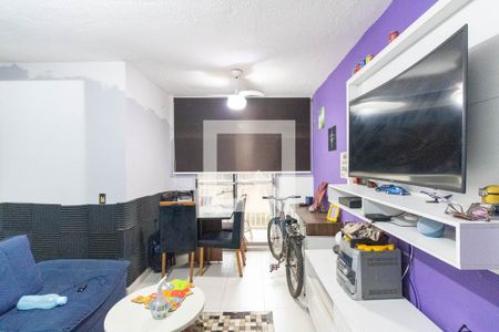 Sala de apartamento para alugar com 3 quartos, 55m² em Campo Grande, Rio de Janeiro