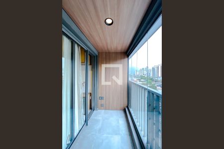 Varanda de kitnet/studio para alugar com 1 quarto, 25m² em Vila Regente Feijó, São Paulo