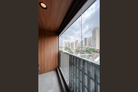 Varanda de kitnet/studio para alugar com 1 quarto, 25m² em Vila Regente Feijó, São Paulo
