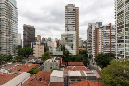 Vista da Varanda de apartamento para alugar com 1 quarto, 36m² em Vila Nova Conceição, São Paulo