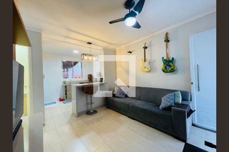Sala de casa de condomínio para alugar com 2 quartos, 108m² em Vila Sao Joao Batista, Guarulhos