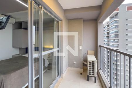 Varanda de kitnet/studio para alugar com 1 quarto, 27m² em Vila Mariana, São Paulo