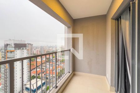 Varanda de kitnet/studio para alugar com 1 quarto, 27m² em Vila Mariana, São Paulo