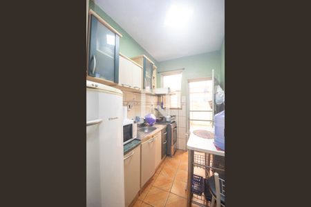 Cozinha de apartamento à venda com 1 quarto, 54m² em Teresópolis, Porto Alegre