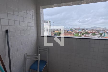 Varanda da Sala de apartamento para alugar com 1 quarto, 38m² em Macuco, Santos