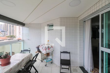 Varanda da Sala de apartamento para alugar com 3 quartos, 188m² em Olímpico, São Caetano do Sul