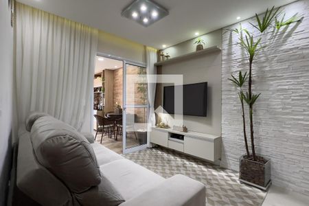 Sala de apartamento à venda com 3 quartos, 77m² em Vila Galvão, Guarulhos