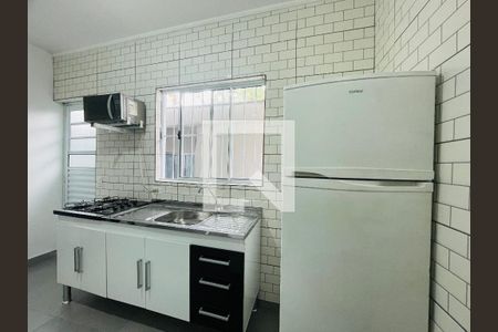 Sala/cozinha de kitnet/studio para alugar com 1 quarto, 22m² em Portal dos Gramados, Guarulhos