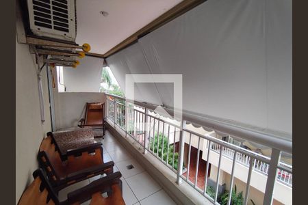 Varanda sala de apartamento à venda com 2 quartos, 67m² em Taquara, Rio de Janeiro