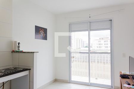 Sala/Cozinha de apartamento para alugar com 2 quartos, 34m² em Barra Funda, São Paulo