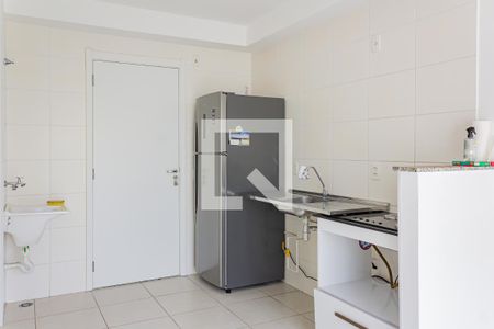 Sala/Cozinha de apartamento para alugar com 2 quartos, 34m² em Barra Funda, São Paulo