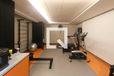 Área comum - Academia de apartamento para alugar com 1 quarto, 29m² em Vila Independencia, São Paulo