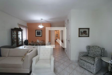 Sala de apartamento para alugar com 4 quartos, 154m² em Vila Alzira, Guarujá
