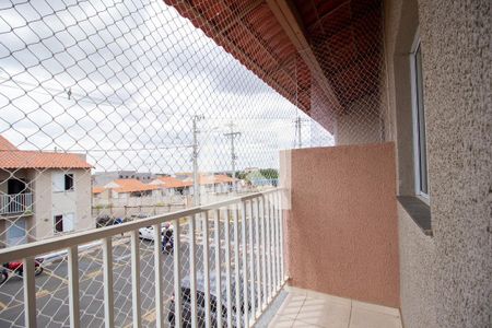 Varanda da Sala de apartamento para alugar com 2 quartos, 55m² em Residencial Cristal, Votorantim