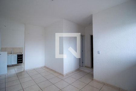 Sala  de apartamento para alugar com 2 quartos, 55m² em Residencial Cristal, Votorantim