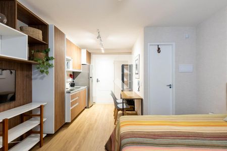 Studio de kitnet/studio para alugar com 1 quarto, 24m² em Consolação, São Paulo