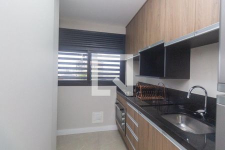 Cozinha de kitnet/studio para alugar com 1 quarto, 34m² em Rio Branco, Porto Alegre