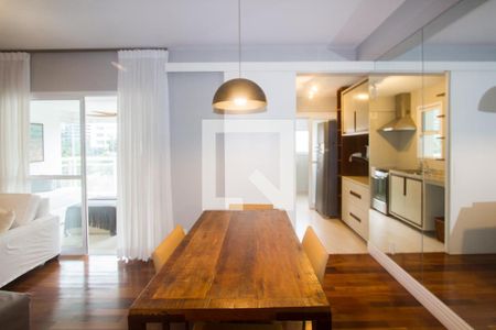 Sala de Jantar de apartamento para alugar com 1 quarto, 90m² em Cidade Monções, São Paulo