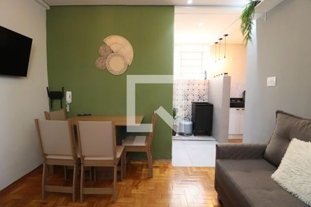 Sala de apartamento para alugar com 1 quarto, 37m² em Centro, Uberlândia