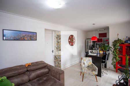 Sala de apartamento à venda com 2 quartos, 55m² em Piraporinha, Diadema