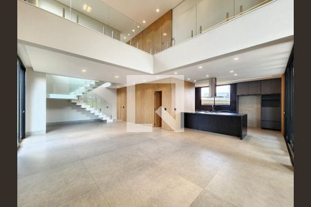 Sala de casa de condomínio à venda com 4 quartos, 372m² em Alphaville Nova Lima, Nova Lima