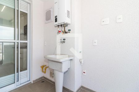 Varanda / Lavanderia de apartamento para alugar com 3 quartos, 70m² em Barra Funda, São Paulo
