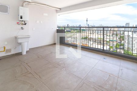 Varanda / Lavanderia de apartamento para alugar com 3 quartos, 70m² em Barra Funda, São Paulo