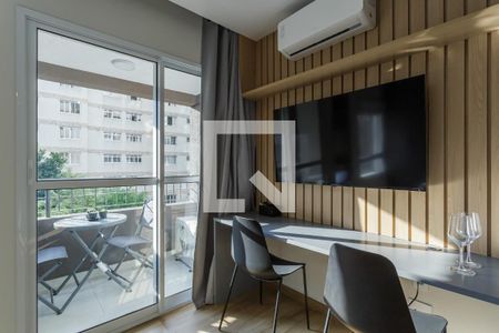 Studio de kitnet/studio para alugar com 1 quarto, 27m² em Vila Olímpia, São Paulo
