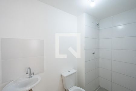 Banheiro Social de apartamento para alugar com 1 quarto, 25m² em Jardim Oriental, São Paulo