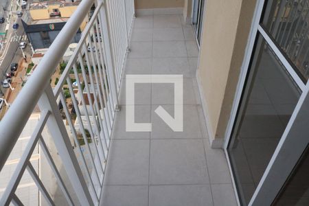 Varanda Sala/Cozinha de apartamento para alugar com 1 quarto, 36m² em Bom Retiro, São Paulo