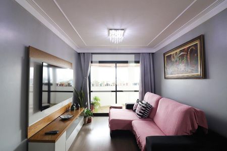 Sala de apartamento à venda com 3 quartos, 130m² em Vila Caminho do Mar, São Bernardo do Campo